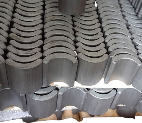 কেনা Y30 Y40 গ্রেড আর্ক আকৃতির মোটর অ্যাপ্লিকেশন জন্য Ferrite চুম্বক - কাস্টম হার্ড সিরামিক চুম্বক online manufacture